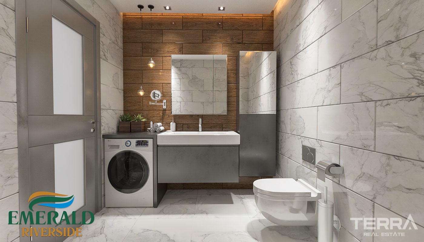 Emerald Riverside — Apartments for Sale in Alanya, Oba, Turkey - 17185