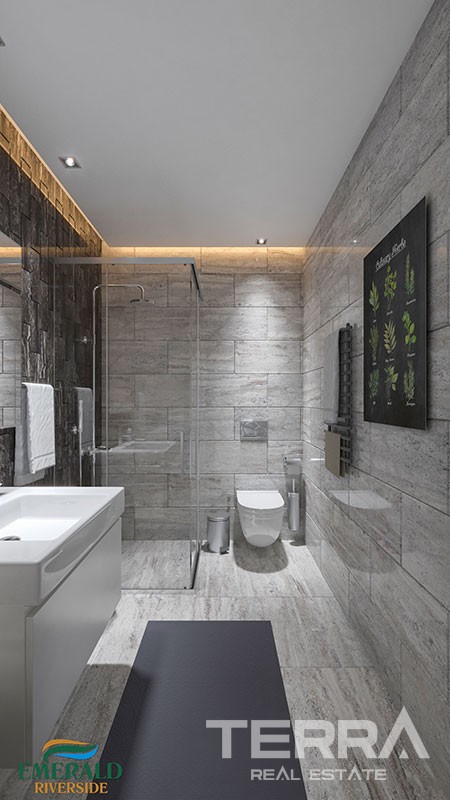 Emerald Riverside — Apartments for Sale in Alanya, Oba, Turkey - 17188