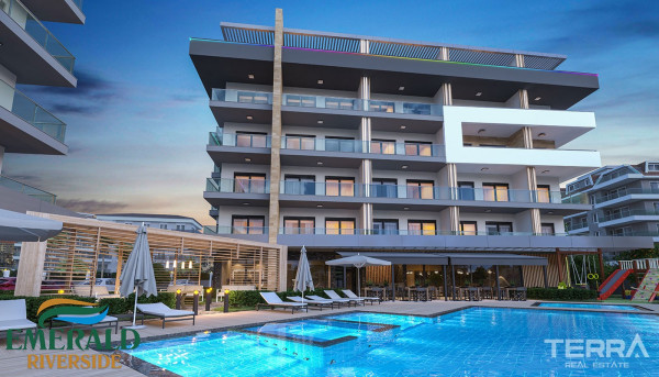 Emerald Riverside — Apartments for Sale in Alanya, Oba, Turkey