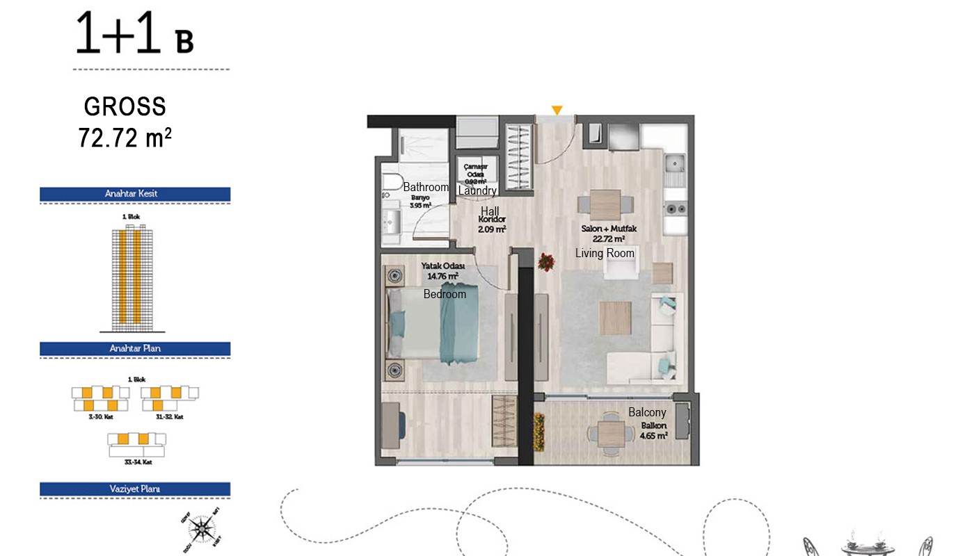 High-quality Istanbul Apartments with Stunning Architecture - 17130