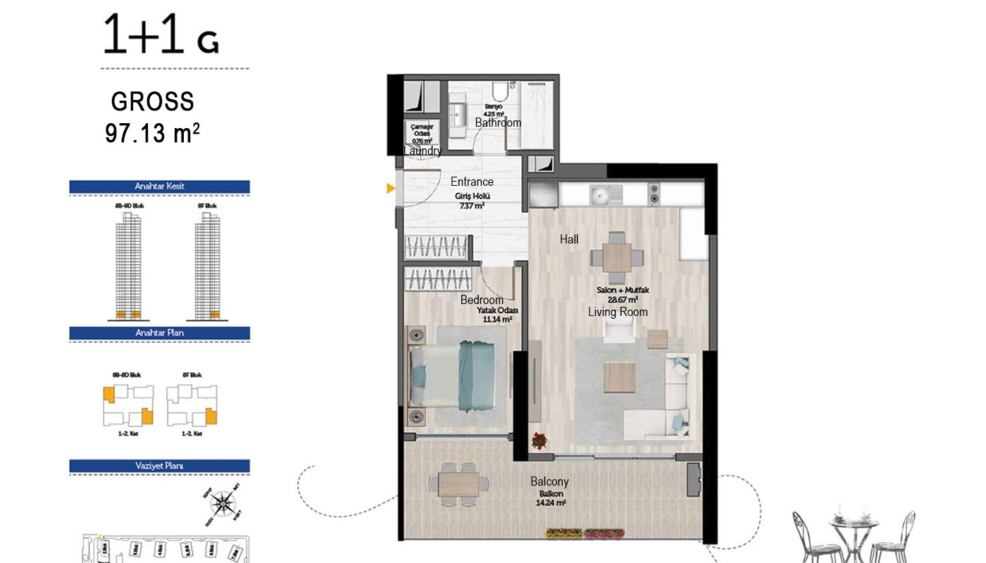 High-quality Istanbul Apartments with Stunning Architecture - 17139