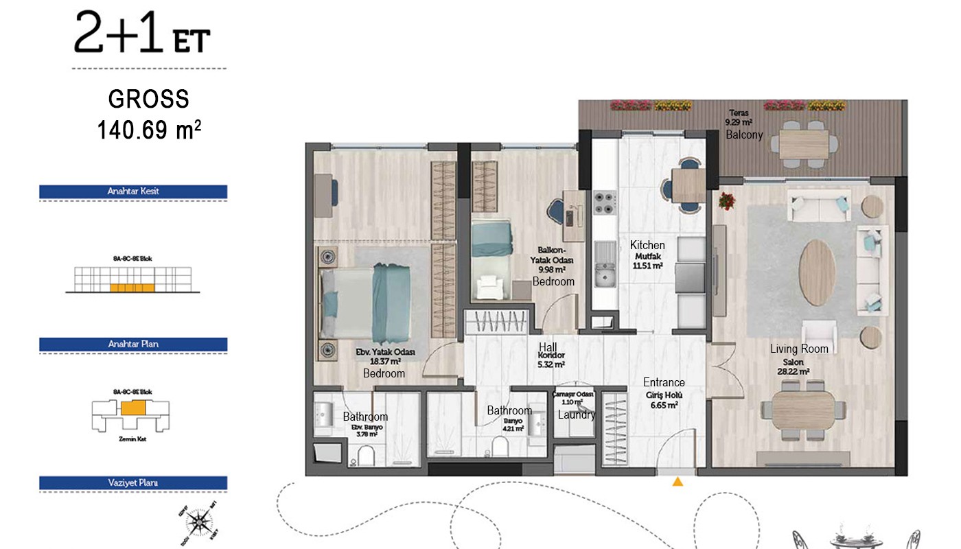 High-quality Istanbul Apartments with Stunning Architecture - 17149