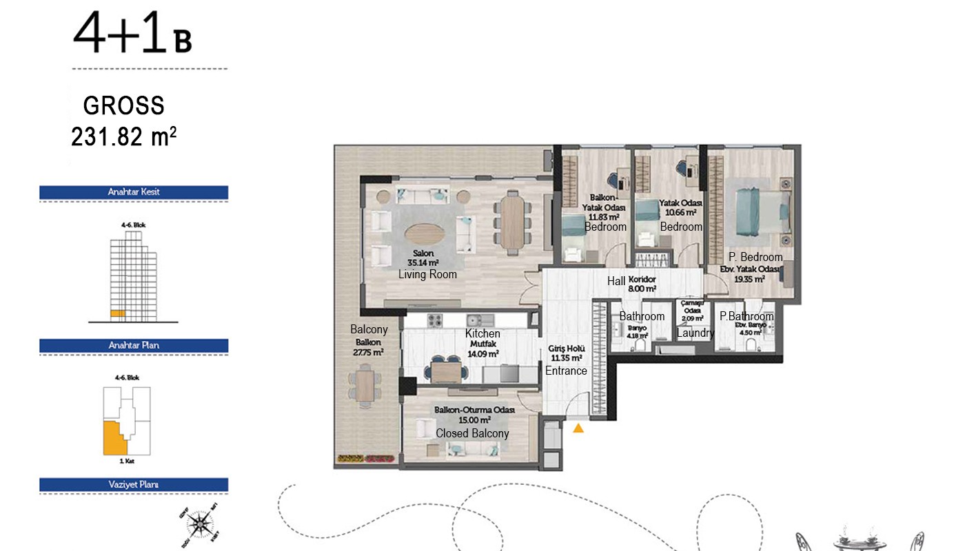 High-quality Istanbul Apartments with Stunning Architecture - 17155