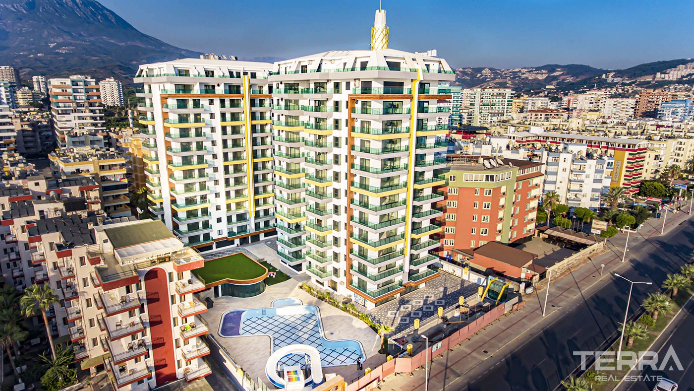 Sea-front Apartments for Sale in Alanya Mahmutlar - 47397