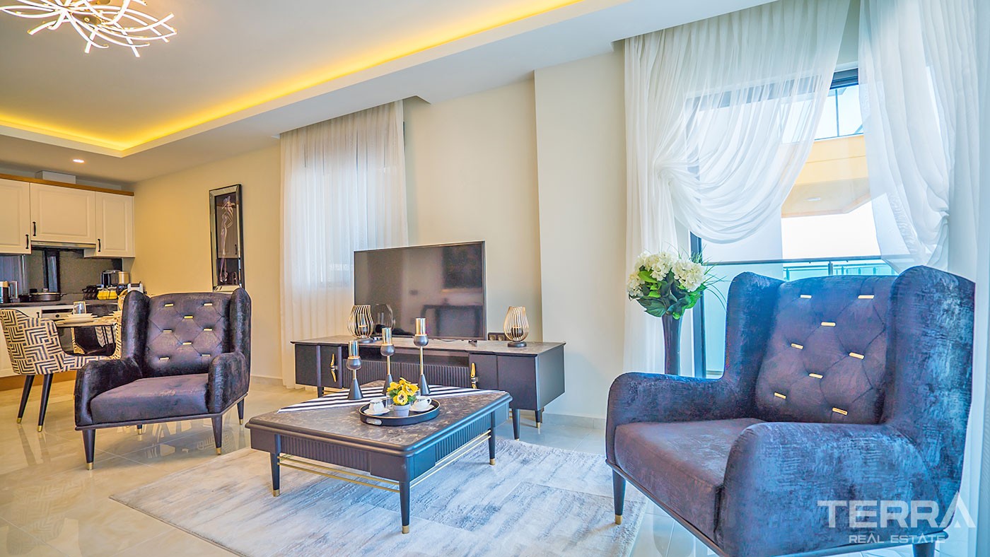 Sea-front Apartments for Sale in Alanya Mahmutlar - 47445