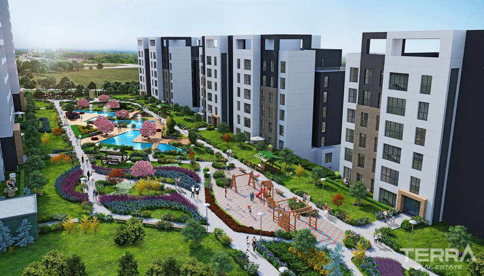Family Apartments with Environmentalist Features in Istanbul Esenyurt
