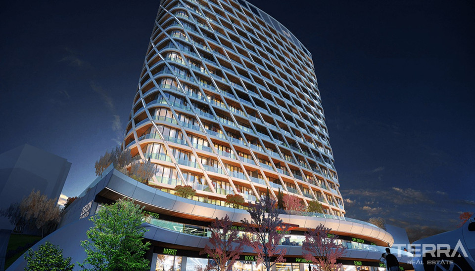 Luxury Apartments with City View in Istanbul Ümraniye