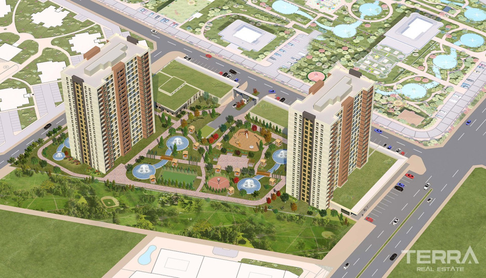 Luxury Apartments with Great Social Facilities in Istanbul Avcılar