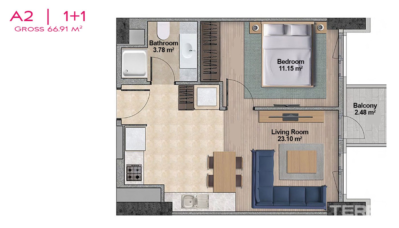 Family Orientated Apartments in Istanbul Esenyurt - 18886