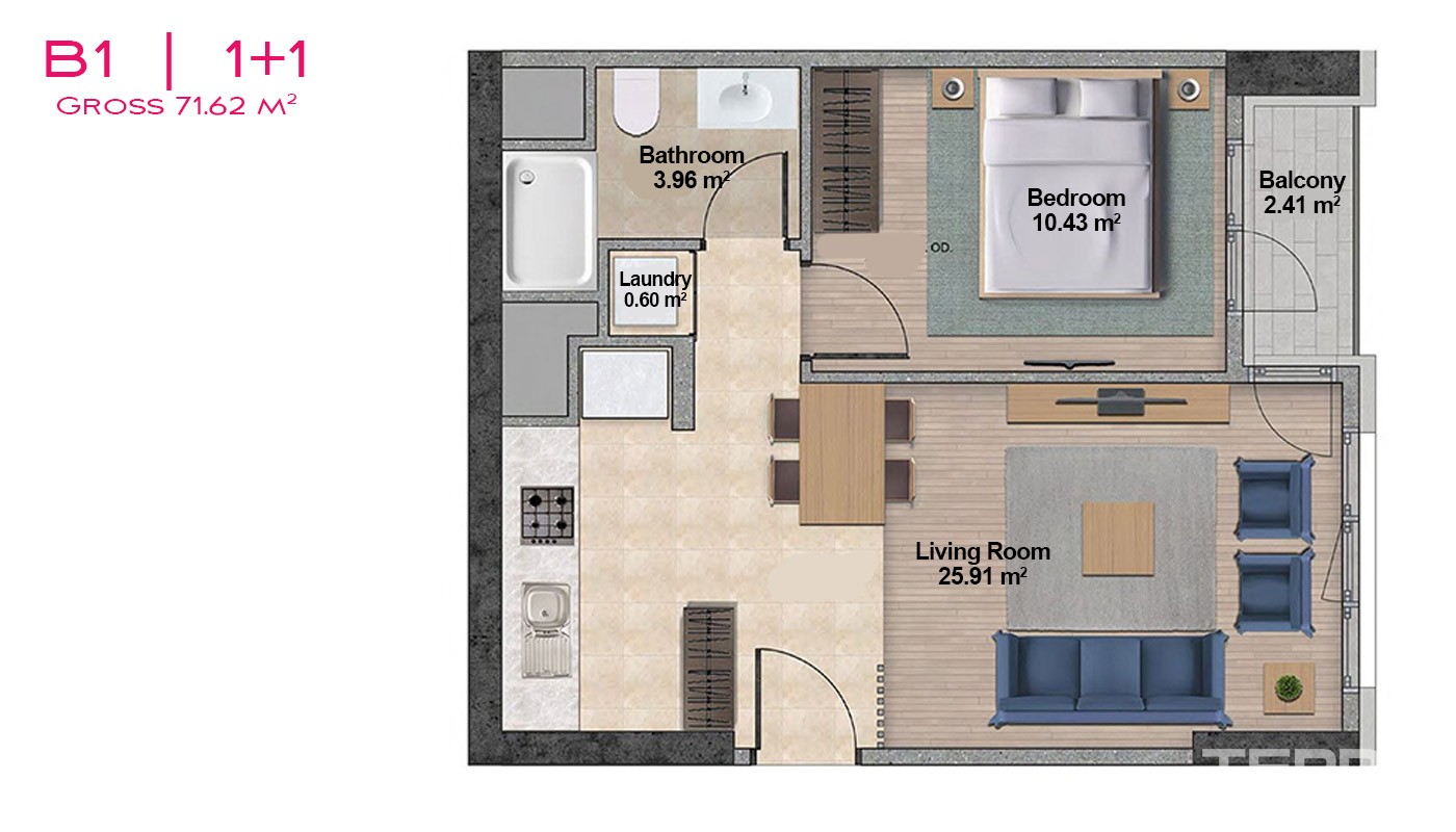 Family Orientated Apartments in Istanbul Esenyurt - 18891