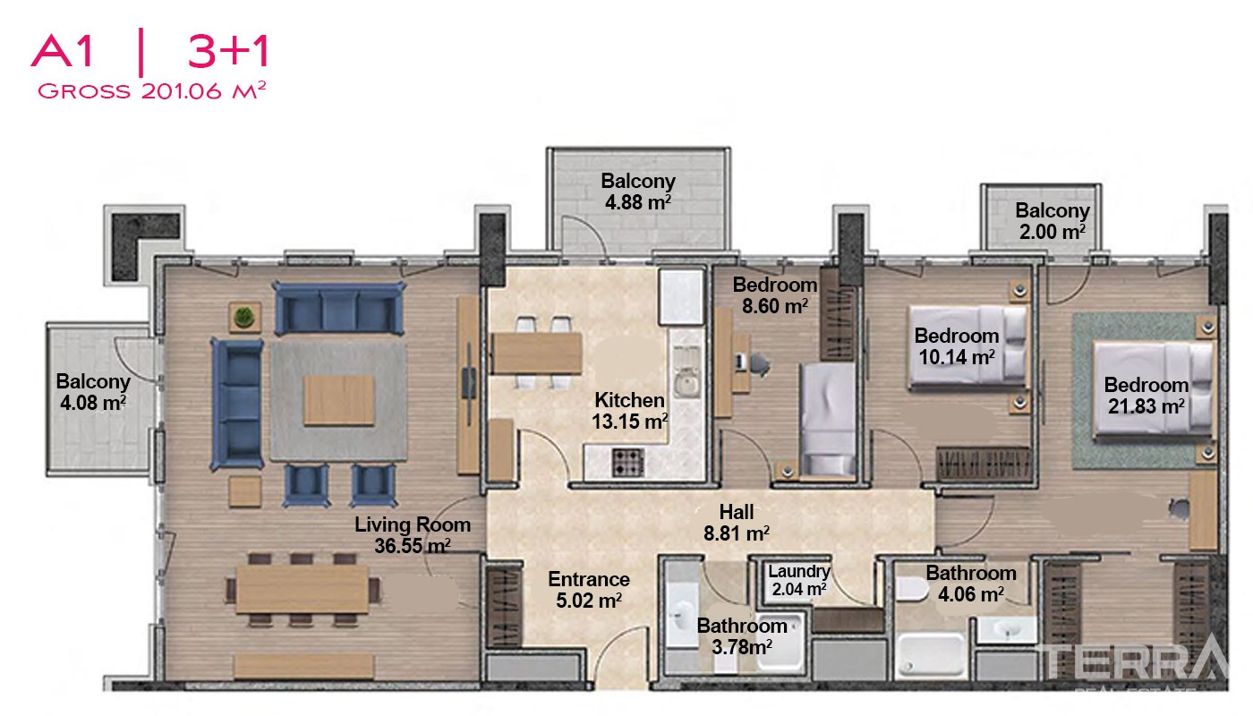 Family Orientated Apartments in Istanbul Esenyurt - 18917