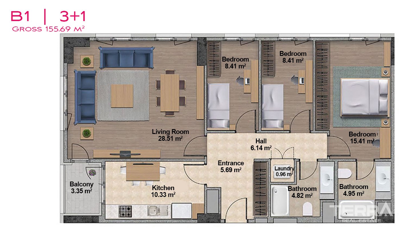 Family Orientated Apartments in Istanbul Esenyurt - 18922