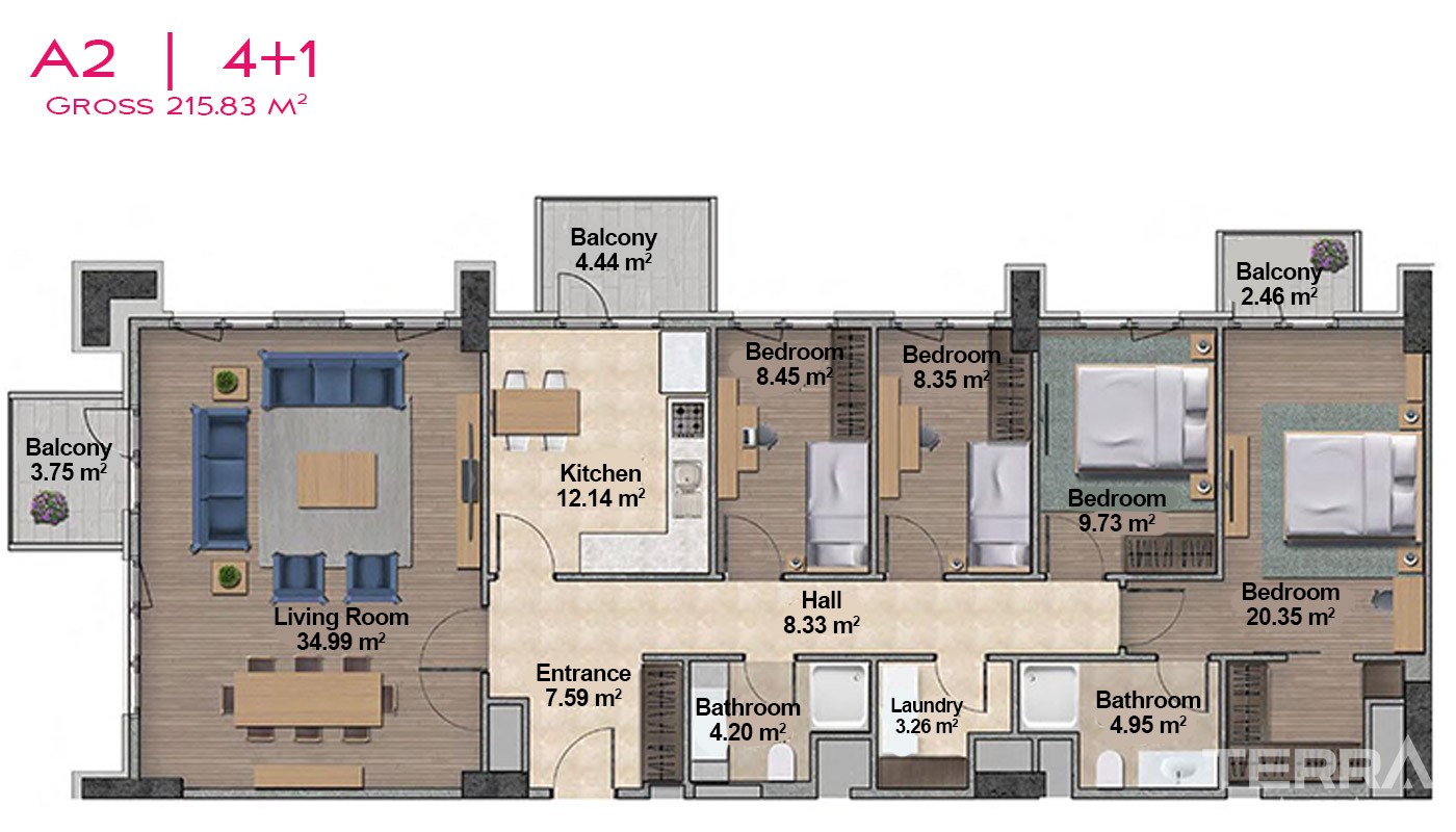 Family Orientated Apartments in Istanbul Esenyurt - 18925