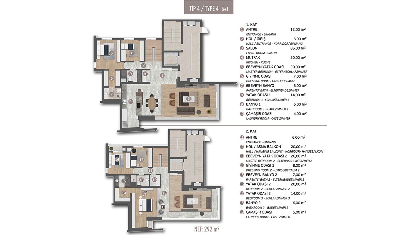 Smartly-Designed Apartments by the Sea in Makiport in Konyaaltı - 20201