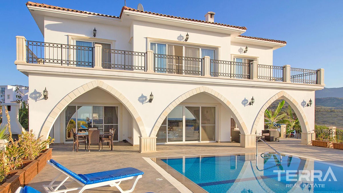 Sea View Villas in Kyrenia Esentepe With Private Pool - 20639
