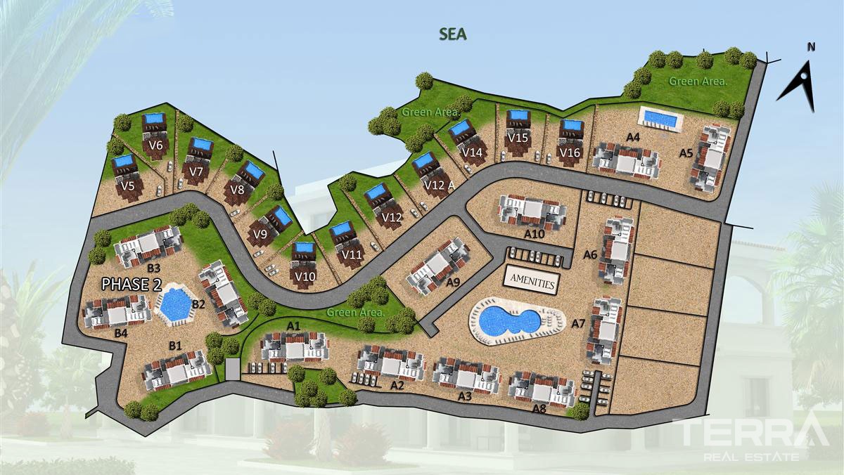Sea View Villas in Kyrenia Esentepe With Private Pool - 20667