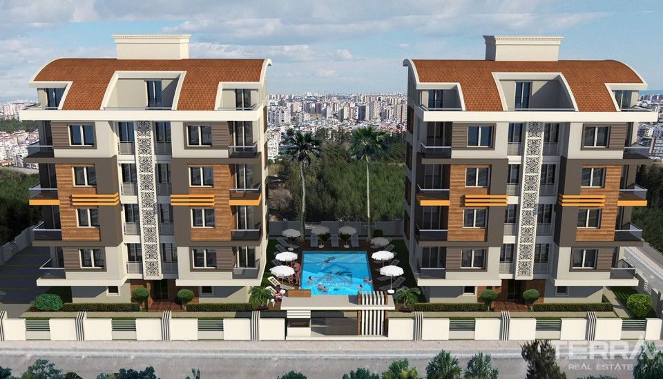 Ready to Move Apartments in Konyaaltı Antalya in Sapphire Residence 2