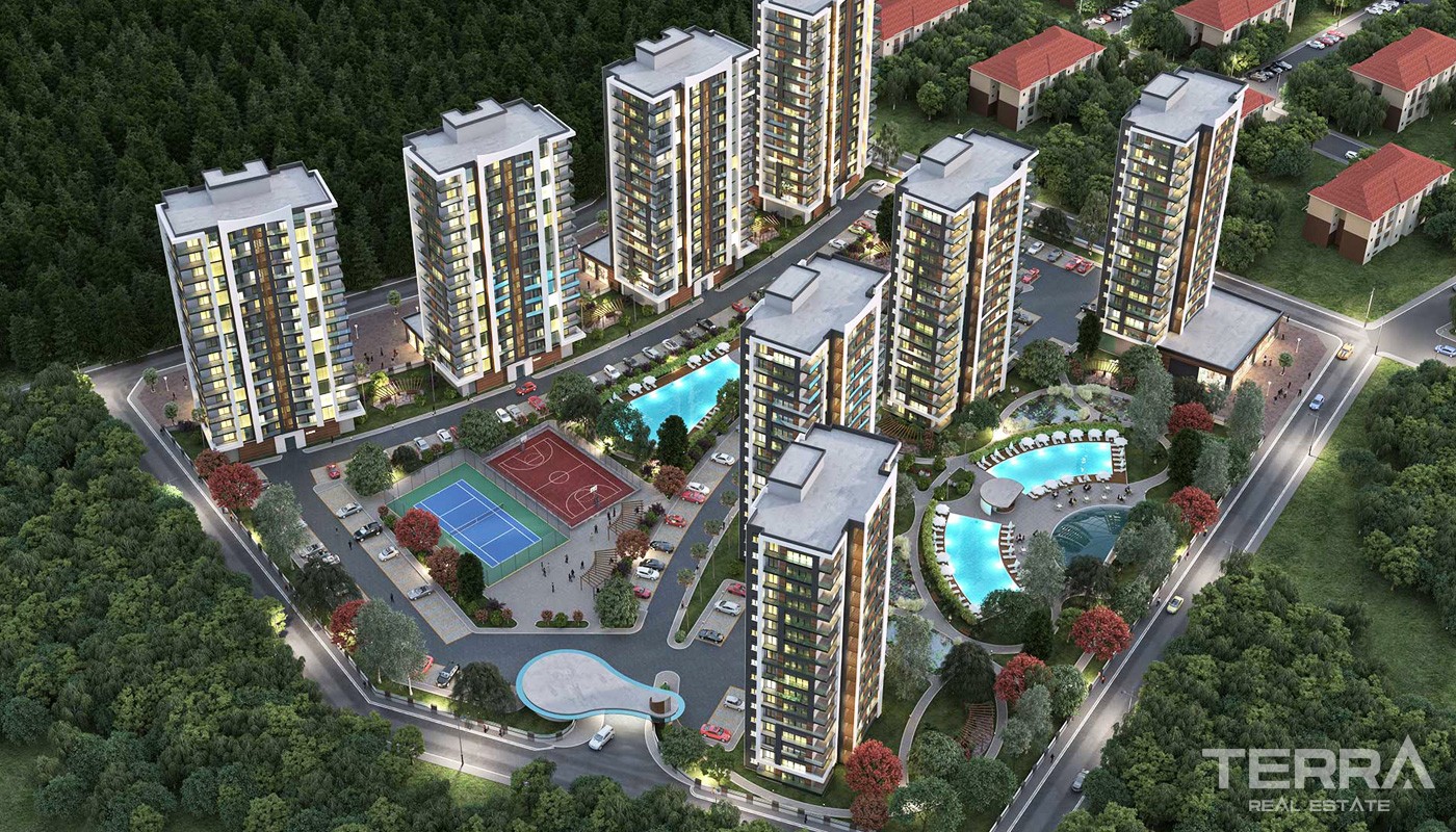 Ready Apartments in Rengi Antalya, Döşemealtı Suitable for Investment - 21055
