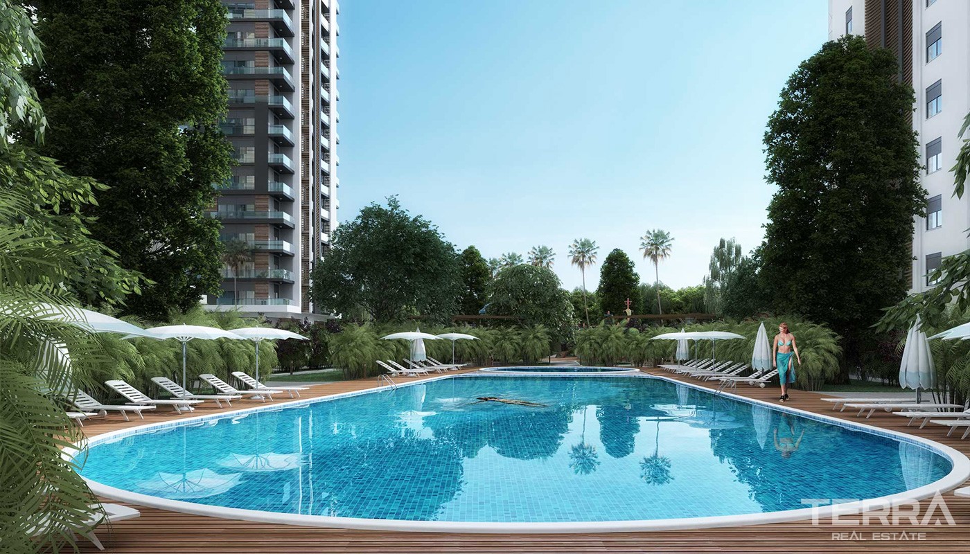 Ready Apartments in Rengi Antalya, Döşemealtı Suitable for Investment - 21061