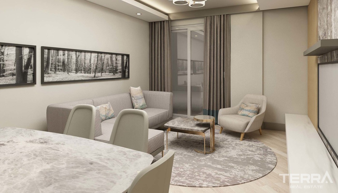 Ready Apartments in Rengi Antalya, Döşemealtı Suitable for Investment - 21111