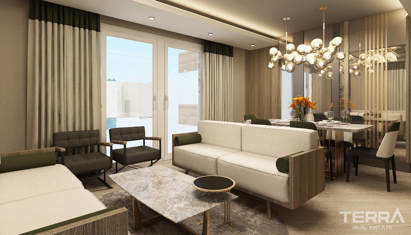 Ready Apartments in Rengi Antalya, Döşemealtı Suitable for Investment - 21126