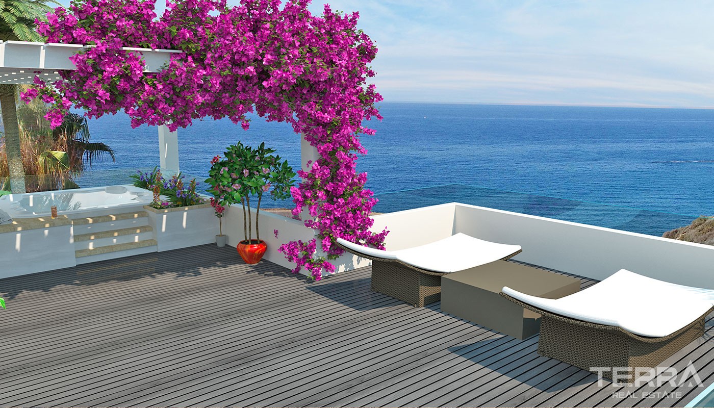 Luxury Apartments in Kyrenia Esentepe With Endless Sea View - 21313