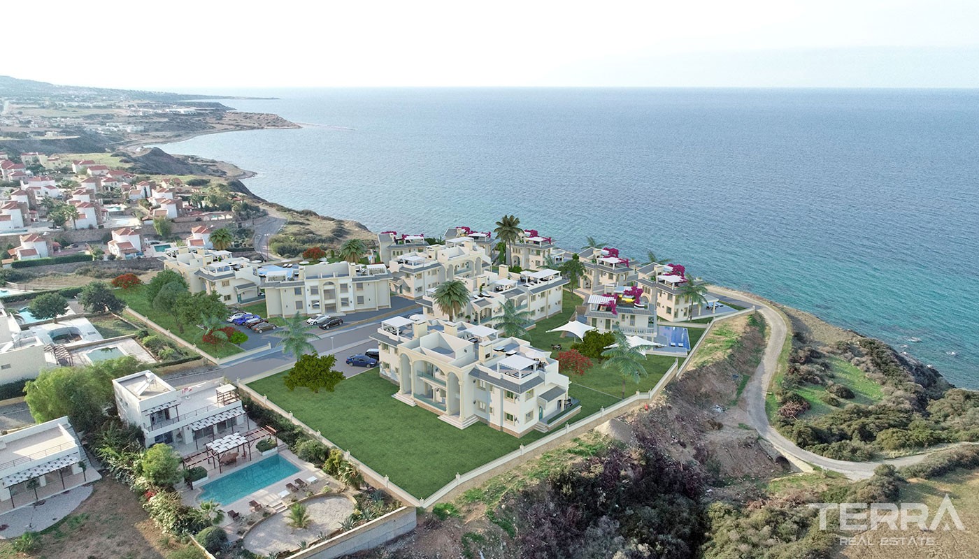 Luxury Apartments in Kyrenia Esentepe With Endless Sea View - 21320