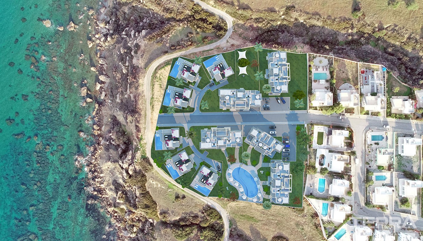 Luxury Apartments in Kyrenia Esentepe With Endless Sea View - 21323