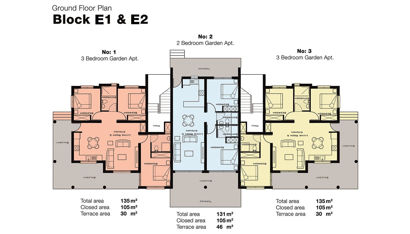 Luxury Apartments in Kyrenia Esentepe With Endless Sea View - 21338