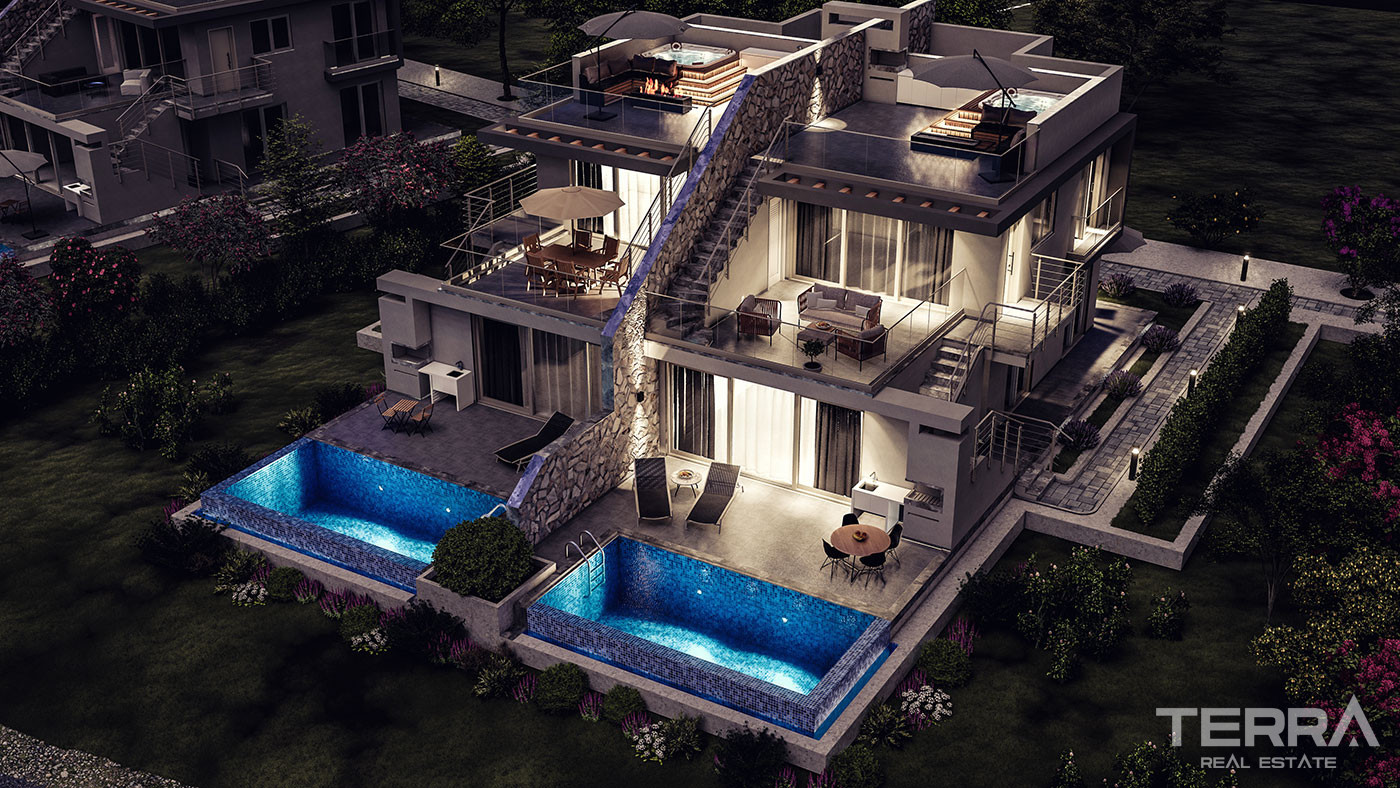 Luxury Apartments in Kyrenia Esentepe With Endless Sea View - 93198