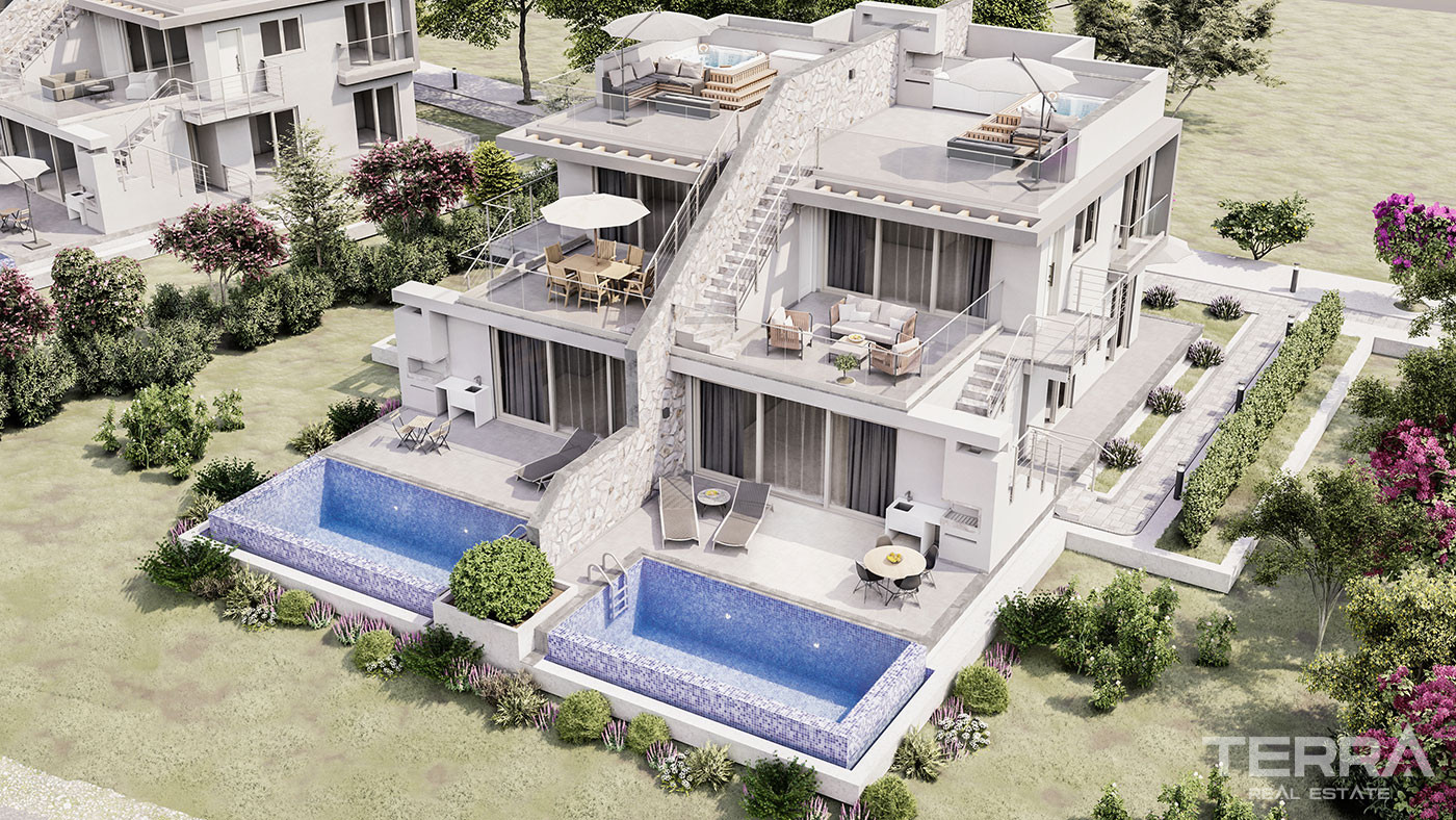 Luxury Apartments in Kyrenia Esentepe With Endless Sea View - 93202
