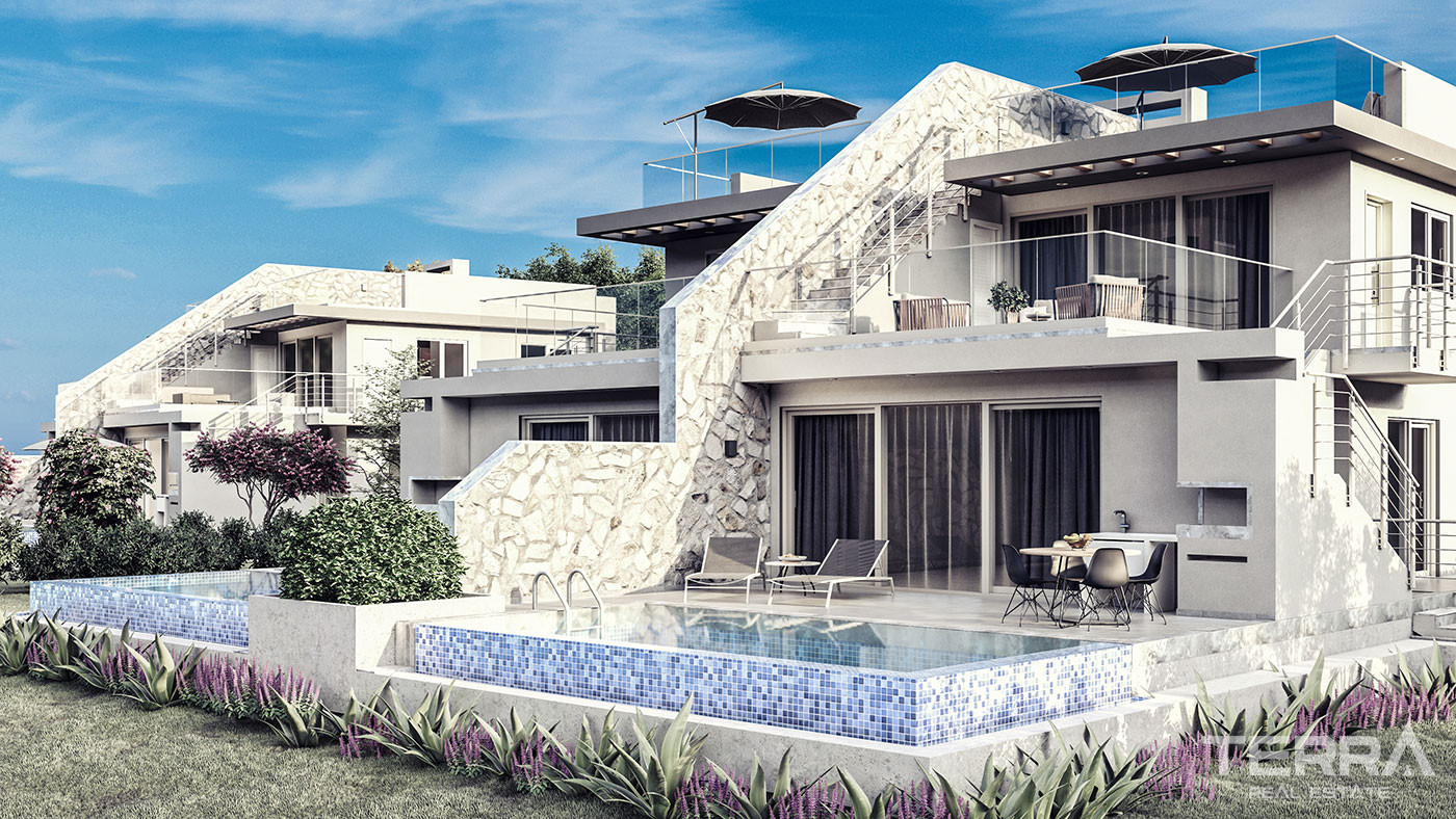 Luxury Apartments in Kyrenia Esentepe With Endless Sea View - 93204