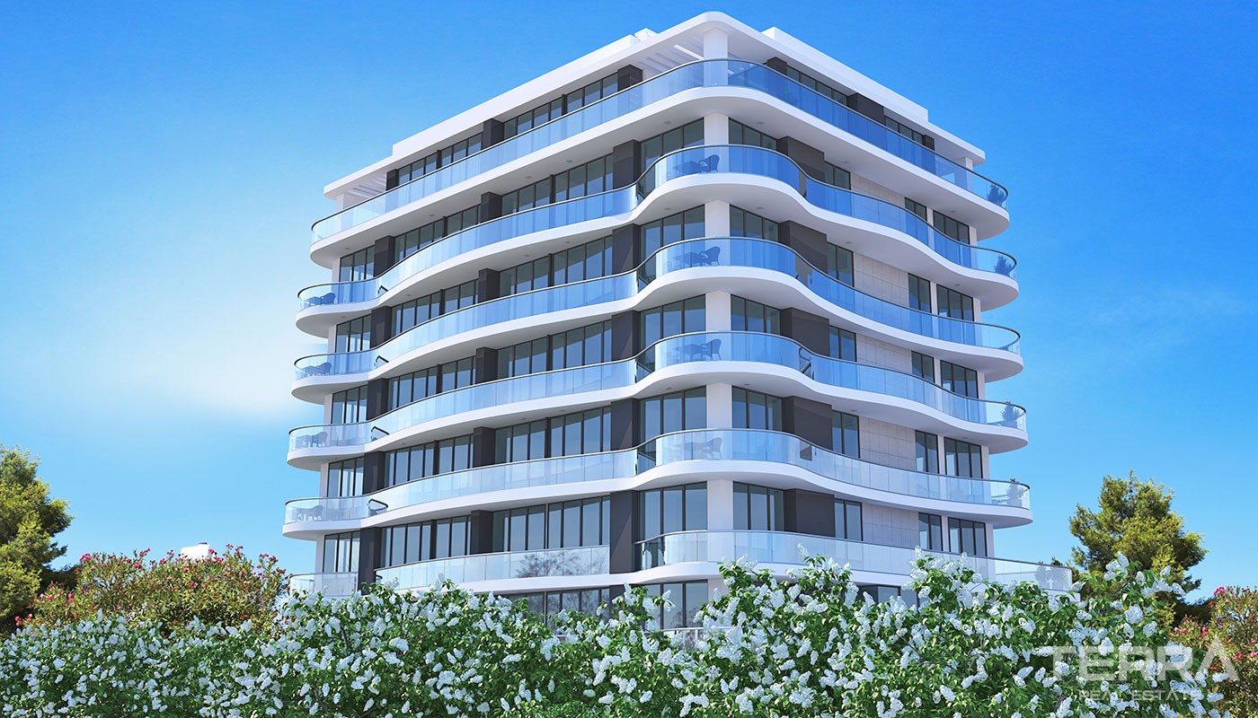 Apartamenty z widokiem na morze na sprzedaż w centrum Kyrenii - 22163