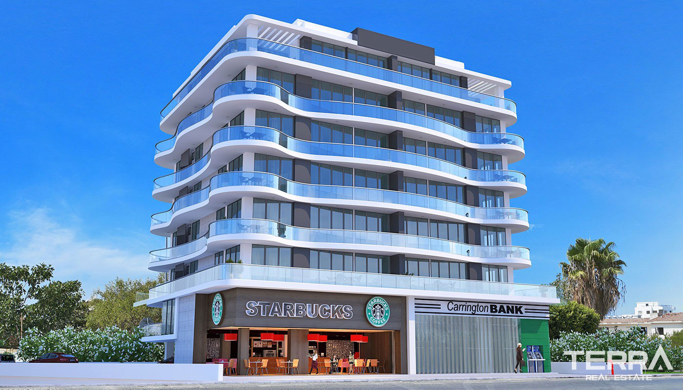 Apartamenty z widokiem na morze na sprzedaż w centrum Kyrenii - 72462